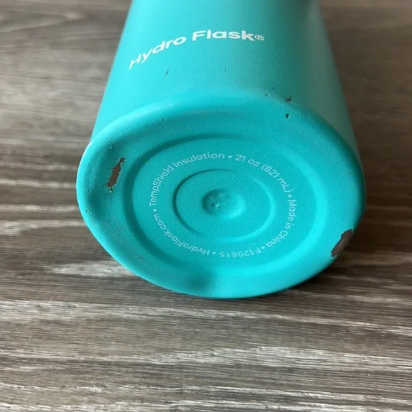 Teal 21 Oz Stainless Steel Hydroflask - Picture 5 of 10